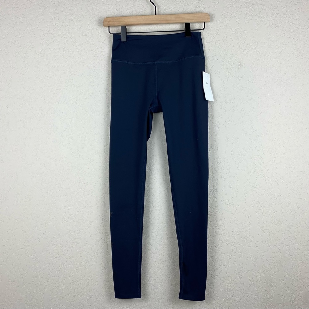 Barry’s Bootcamp Midnight Blue High Waist Running Pants